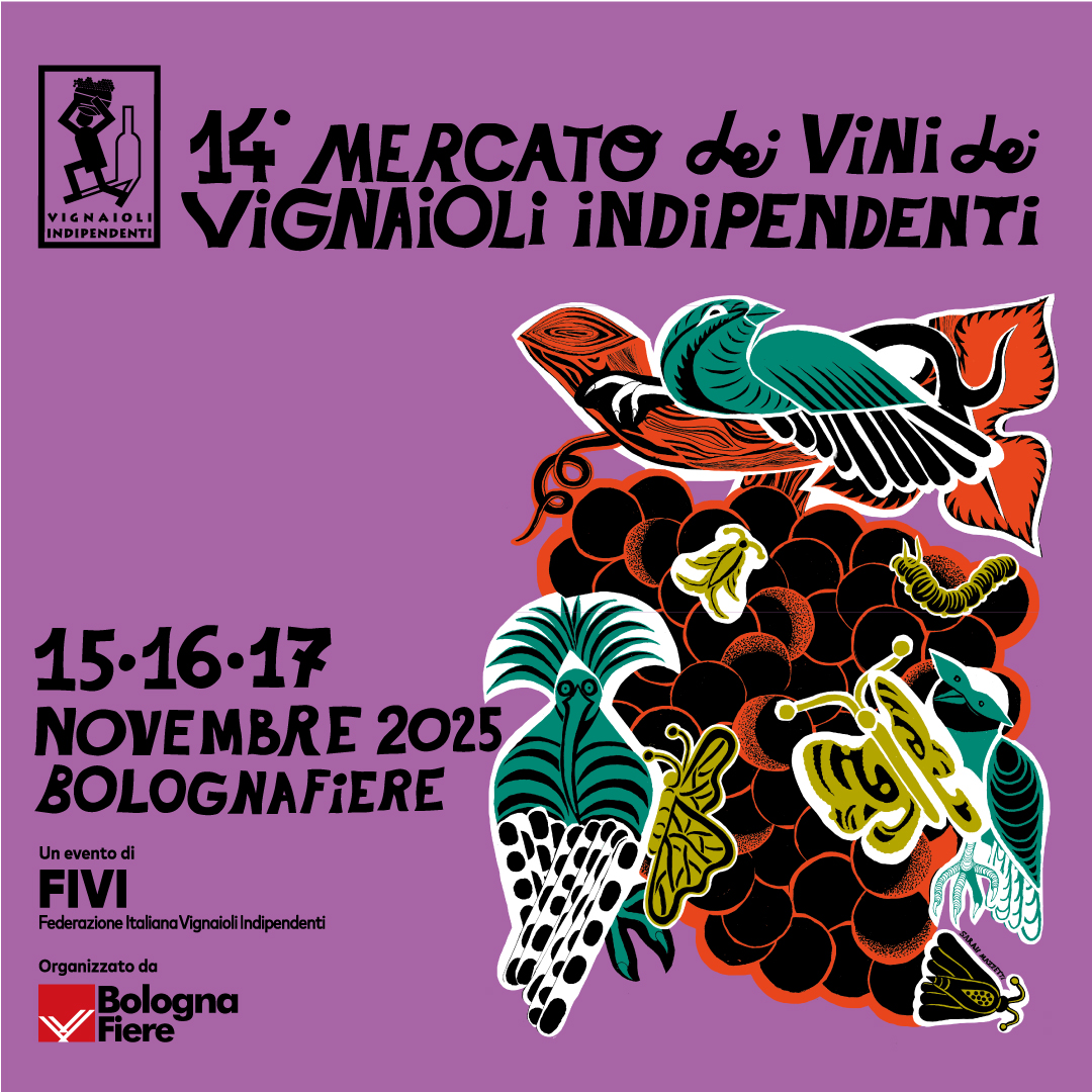Vi aspettiamo a Bologna al 14° Mercato dei Vini dei Vignaioli Indipendenti FIVI